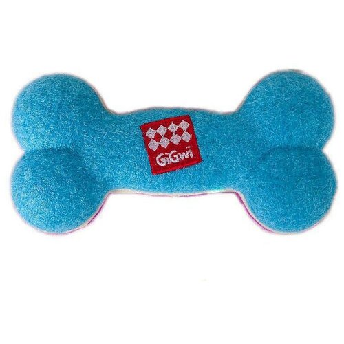 фотография Косточка   для собак  GiGwi Dog Toys (75002),  голубой/розовый, 1шт., купить за 580р