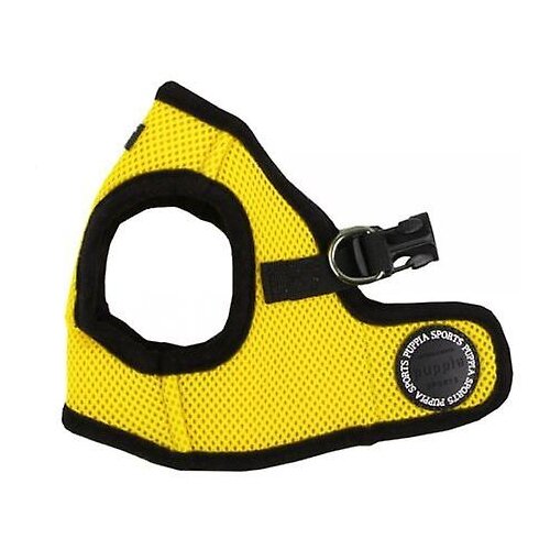 Шлейка Puppia Soft vest harness B желтая, XXXL фото