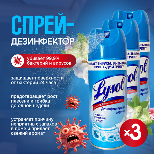 Средство для дезинфекции всех поверхностей Lysol 