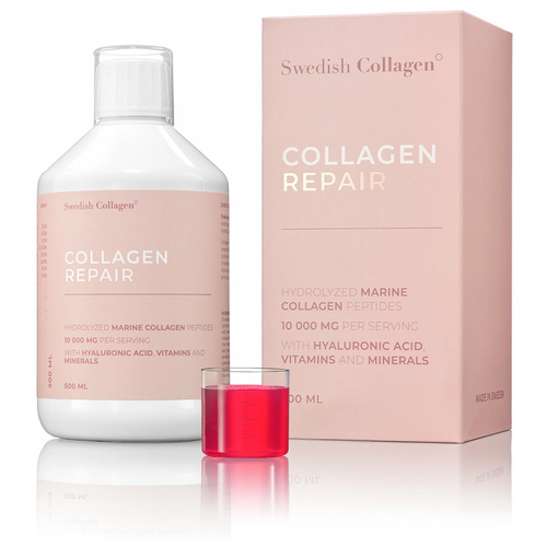 Морской коллаген Collagen Repair Swedish Nutra 10.000 мг питьевой 500 мл фото