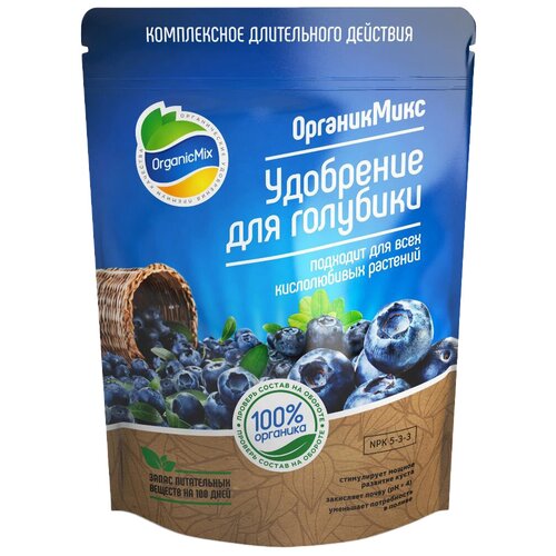 Удобрение Organic Mix для голубики, 0.85 л, 850 г, 1 уп. фото