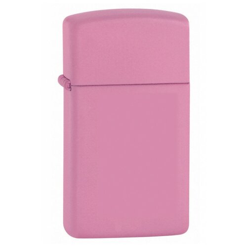 фотография Zippo Slim зажигалка бензиновая Pink Matte 1 шт. 42 г, купить за 5745р