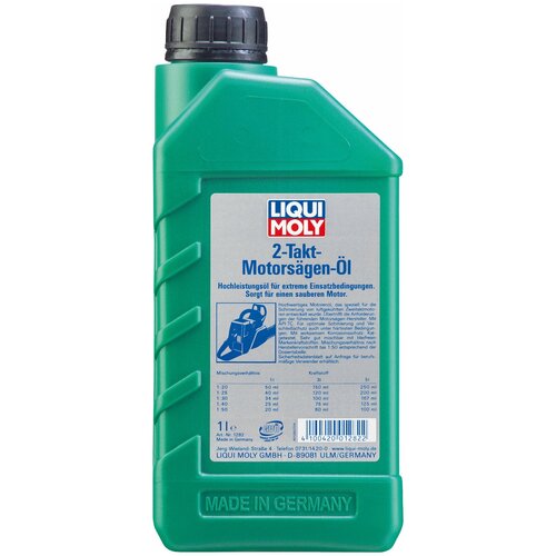 Масло для садовой техники LIQUI MOLY 2-Takt-Motorsagen-Oil, 1 л фото