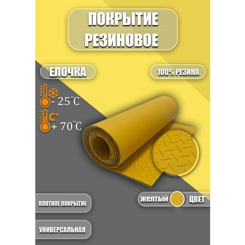 Резиновое покрытие 1.5х1.5м 