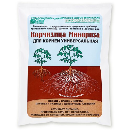 Удобрение БашИнком Торф с микоризной грибницей БашИнком Кормилица Микориза для корней универсальная, 1 л, 1 уп. фото