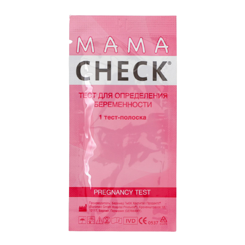 Тест на беременность, Mama Check фото