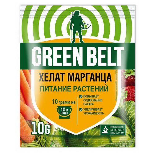 Удобрение Green Belt Хелат марганца, 0.01 л, 10 г, 1 уп. фото