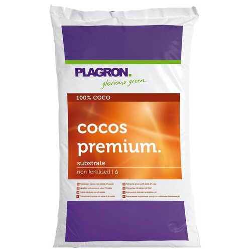 Субстрат Plagron Cocos premium, 50 л, 17.9 кг фото