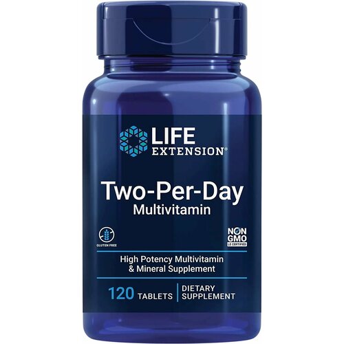 LIFE Extension Two-Per-Day Multivitamin 120 tabs фото