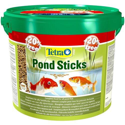 Корм Tetra Pond Sticks для прудовых рыб в палочках 12 л фото