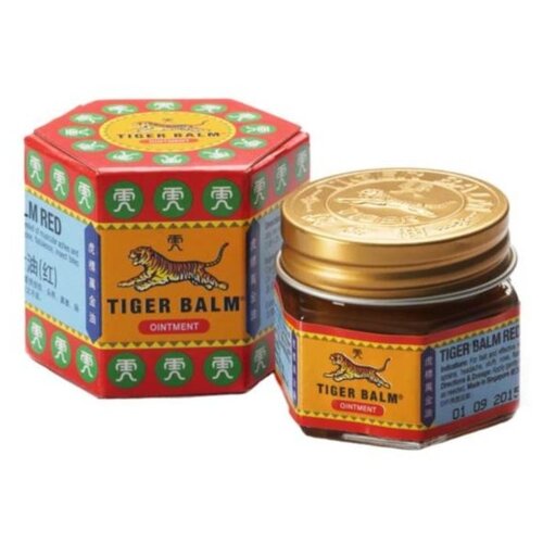 фотография Бальзам Tiger Balm тигровый красный, 19.4 г, 19.4 мл, купить за 1324р