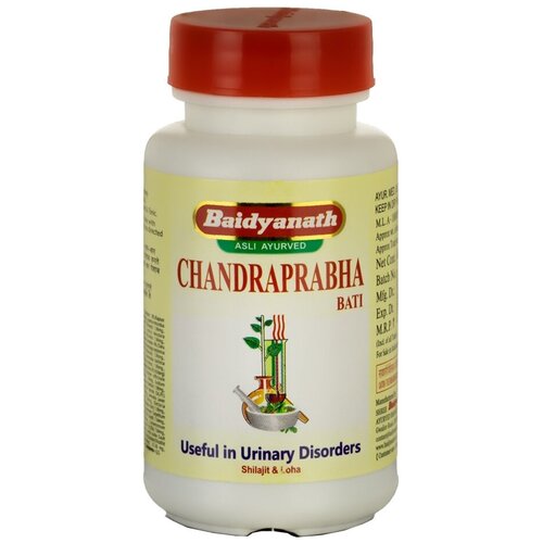 фотография Таблетки Baidyanath Chandraprabha Bati, 80 г, 80 шт., купить за 390р