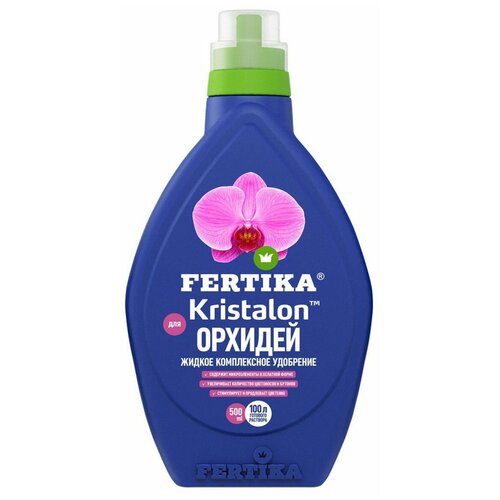 Удобрение FERTIKA Kristalon для орхидей, 0.5 л, 500 г, 1 уп. фото