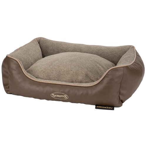 Лежак для собак и кошек Scruffs Chateau Box Bed 60х50х19 см 60 см 50 см коричневый 19 см фото