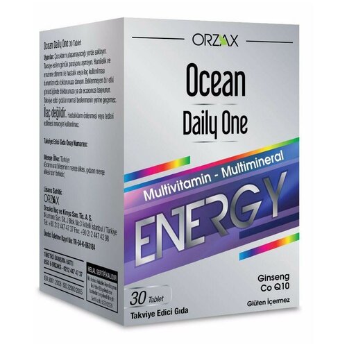 Мультивитамины и минералы (комплекс) OCEAN Daily One Energy, 30 таблеток фото