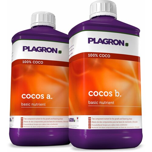 Удобрение Plagron Cocos A+B 1л фото