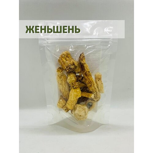 Женьшень (Panax ginseng) корень сушеный, All Natural, 50гр фото