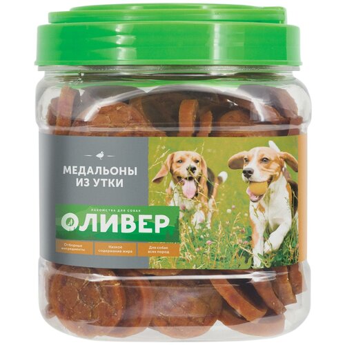 Оливер Медальоны из утки, 750г Банка фото