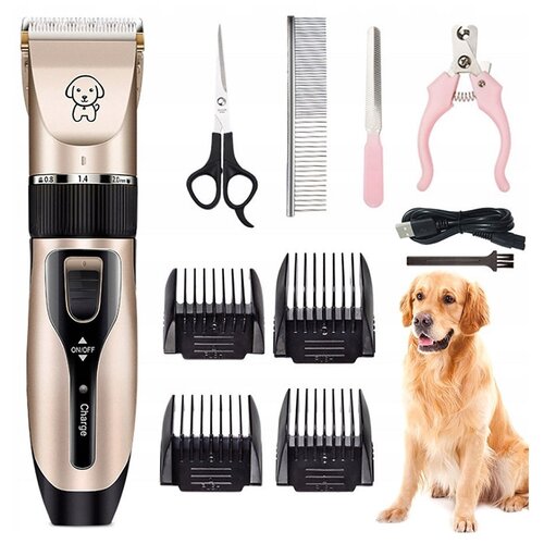 Машинка для стрижки животных Pet grooming hair clipper Kit фото