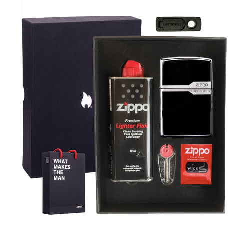 фотография Зажигалка Zippo - подарочный набор, купить за 4180р