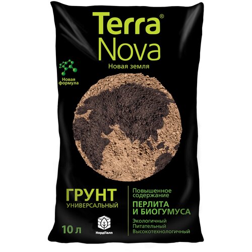 Грунт Универсальный Новая земля (Terra Nova) 10 л. фото