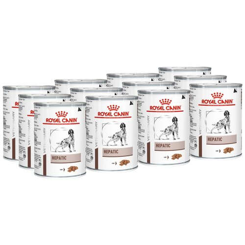 Влажный корм для собак Royal Canin Hepatic, при заболеваниях печени 1 уп. х 12 шт. х 420 г фото