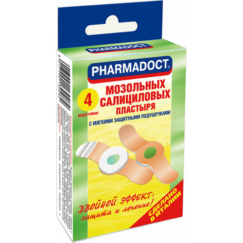 Лейкопластырь Pharmadoct Пастырь для ног мозольный салициловый (от мозолей) фото