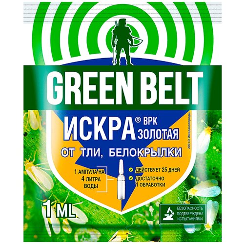 Green Belt средство для защиты от насекомых Искра Золотая, 1 мл, 1 г фото