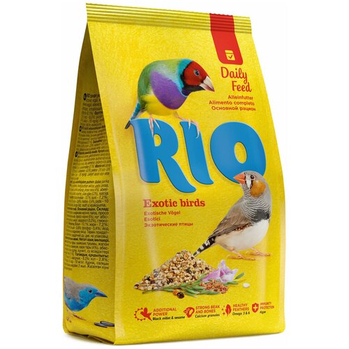 RIO корм Daily feed для экзотических птиц, 500 г фото