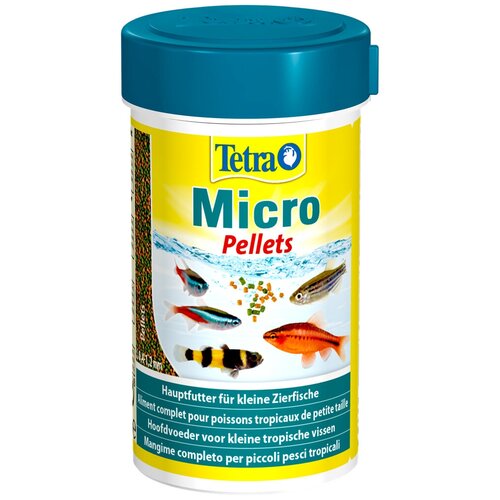 Сухой корм  для  рыб Tetra Micro Pellets, 100 мл, 46 г фото