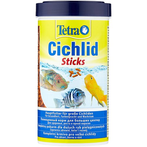 Сухой корм  для  рыб Tetra Cichlid Sticks, 500 мл, 160 г фото