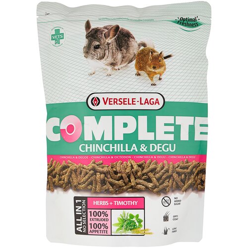 Корм для шиншилл и дегу Versele-Laga Complete Chinchilla & Degu , 500 г фото