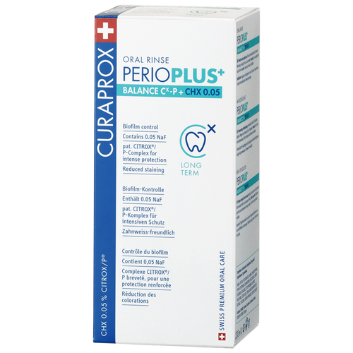 Curaprox Perio Plus Balance Хлоргексидин р-р д/полоскания фл., 200 мл фото