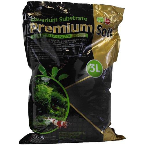 Грунт ISTA Aquarium Substrate Premium Soil 3.5+ 3 л, 2.6 кг фото