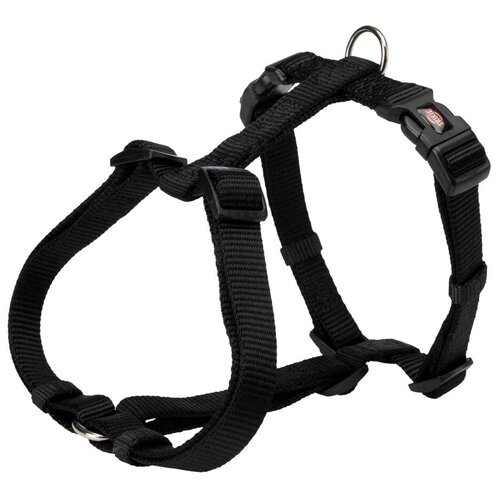 Шлейка TRIXIE Premium H-harness S-M черный фото