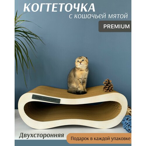 Когтеточка для кошек картонная фото