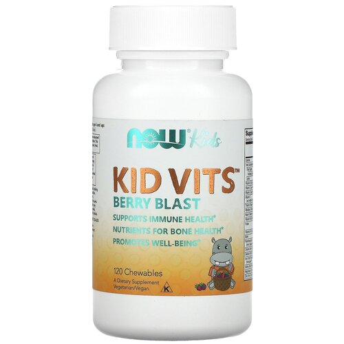 Kid Vits Berry Blast таб жев., 250 г, 120 шт., ягодный фото