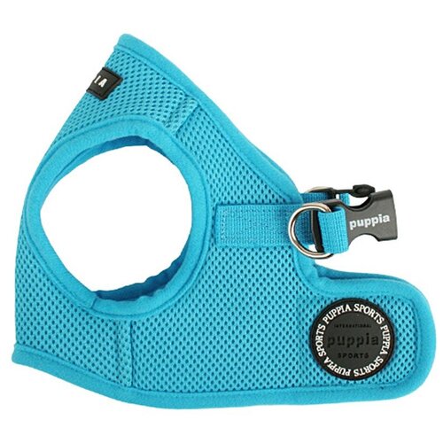 Шлейка Puppia Soft vest harness B голубой, XXXL фото