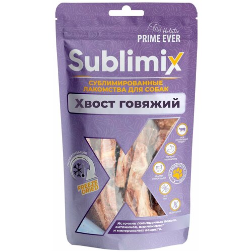 Лакомство для собак хвост говяжий Prime Ever Sublimix, 100 г фото