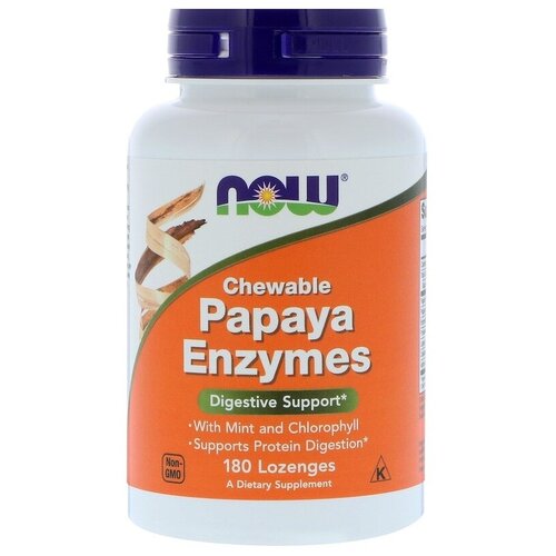 Papaya Enzymes пастилки жев., 150 г, 180 шт., ананас фото