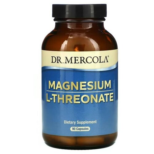 фотография Капсулы Dr. Mercola Magnesium L-Threonate, 440 г, 90 шт., купить за 8554р