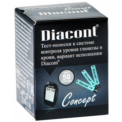 Diacont тест-полоски Concept фото