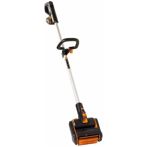 Щетка WORX WG441E, 20В, 4Ач х1, ЗУ, коробка, для чистки дорожек фото