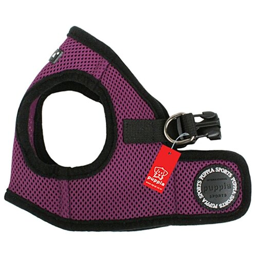 Шлейка Puppia Soft vest harness B фиолетовый, XXXL фото