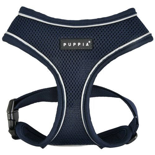 Шлейка Puppia Soft harness pro синий, L фото