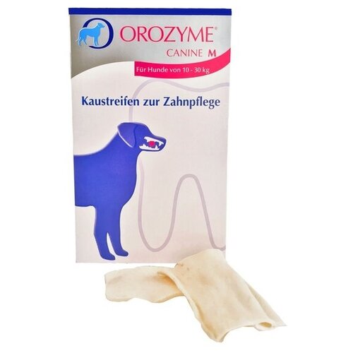 Жевательные полоски Orozyme® Kaustreifen M для собак больше 10 кг фото