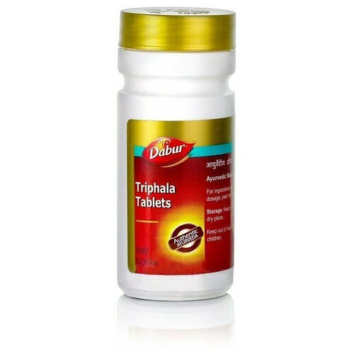 фотография Таблетки Dabur Triphala, 60 шт., купить за 399р