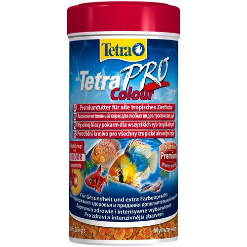 Сухой корм  для  рыб, ракообразных Tetra TetraPro Colour, 250 мл, 55 г фото