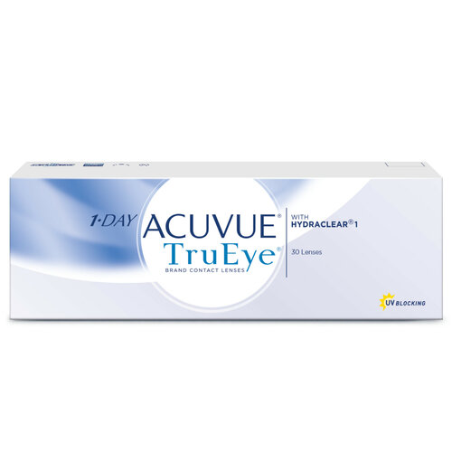 Контактные линзы ACUVUE 1-Day TruEye, 30 шт., R 8,5, D +0,75 фото