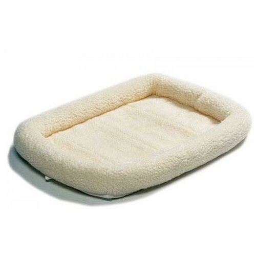 Лежанка Midwest Pet Bed флисовая, 76 см*53 см, белая фото